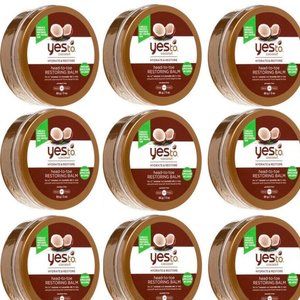 Lot of 9 Yes To Coconut Head to Toe Restoring Body Balm 3 Oz New Sealed